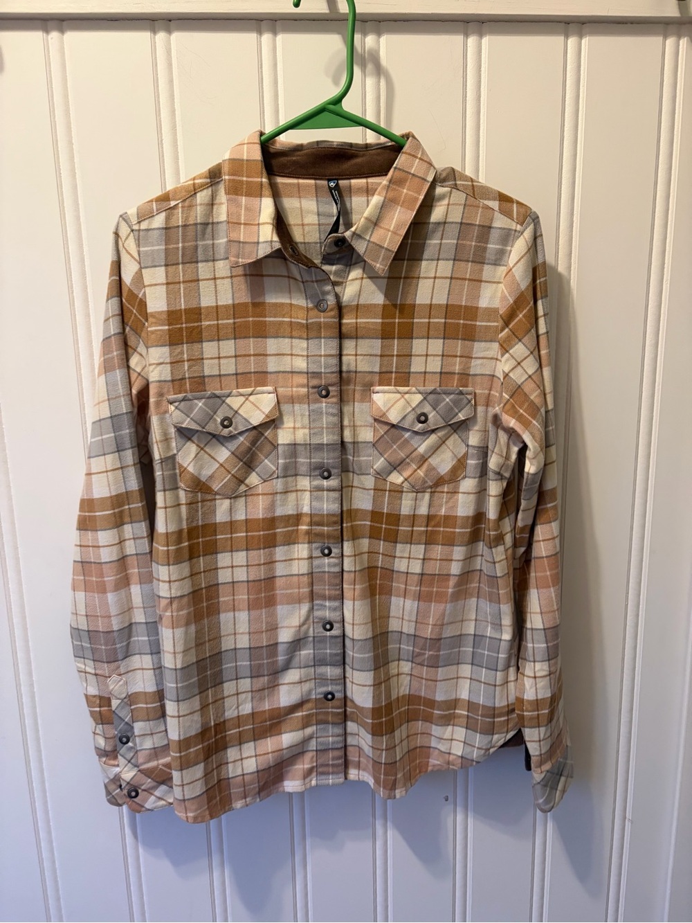 Kuhl Tess Plaid Flannel Women’s Small Outdoor Hiking
